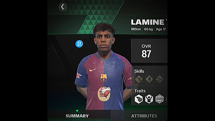 Lamine Yamal in FC25 ☠️ #fc25 #fcmobile #fifa22 #fifamobile #eafc24
