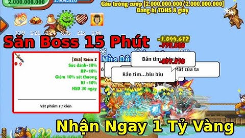 Ngọc Rồng Online | Săn Boss Kiếm Vàng Siêu Dễ Cho AE Cày Chay NRO