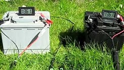 Charging Two Car Batteries with one Solar Panel