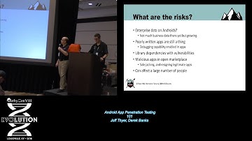 Track 1 04 Android App Penetration Testing 101 Joff Thyer Derek Banks