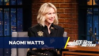 Naomi Watts' Kids Help Her Work the Remote