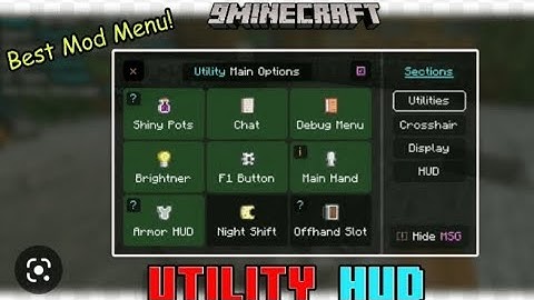 Utility ui client for MCPE