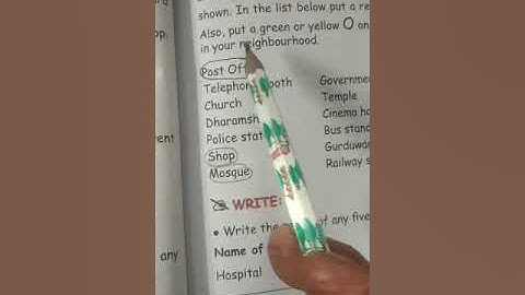 Class 3rd subject evs  work we done