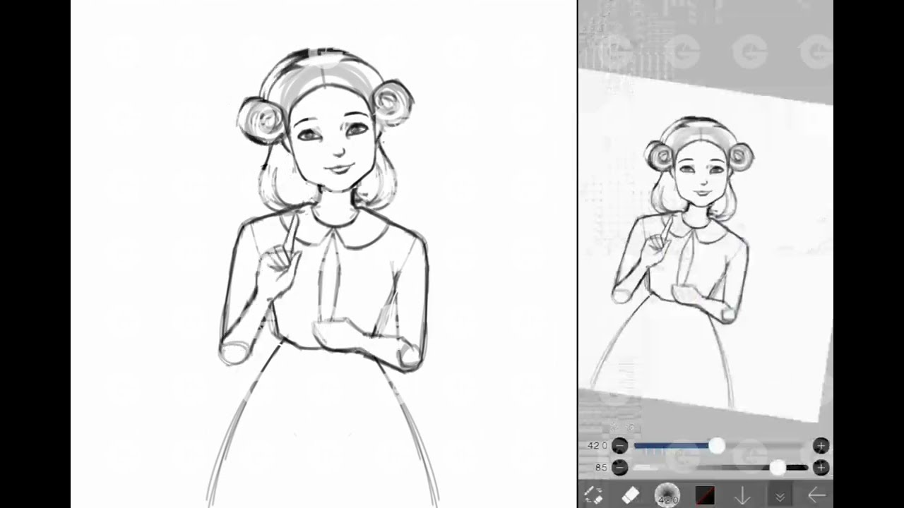 "Life Lessons with Miss Annity" Animation SpeedPaint || GIRU 