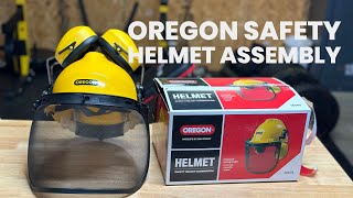 Embly And Review Of The Oregon Safety Helmet For Chainsawing