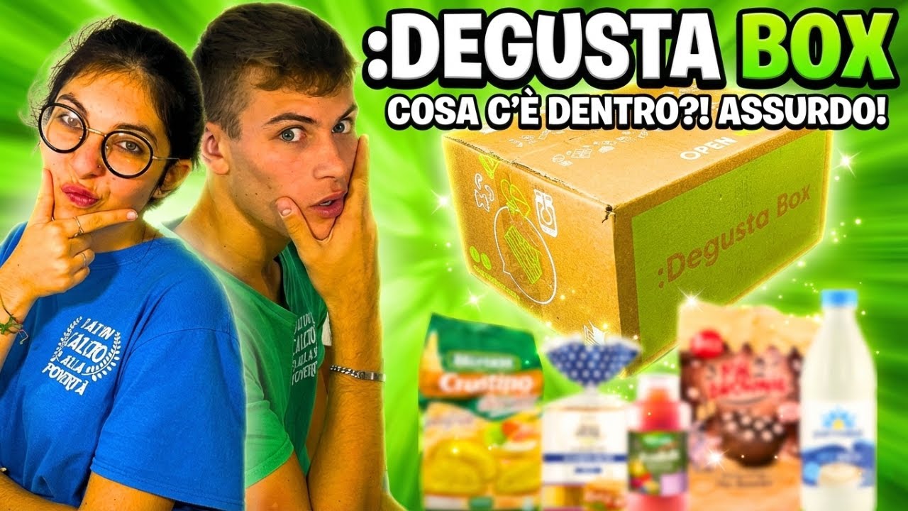 Cosa c'è dentro DEGUSTABOX? Oggi lo scopriremo! | BimbiGiganti