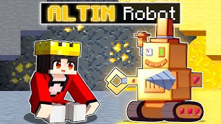 Pudi ALTIN ROBOT Olarak YARDIM EDİYOR  Minecraft