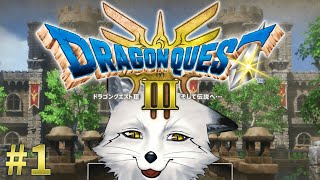 【ドラゴンクエストⅢ】目指せ魔王城ライブ！！アリアハンツアー開幕！！！【野狐やこ】【初見実況】