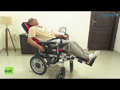 Best Reclining Electric Wheelchair EcoRider Power Wheelchair 180 Recline Effortless Mobility 