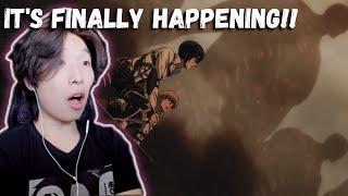 BEWARE OF THE RUMBLING!! Attack On Titan Season 4 Part 2 Episode 21 REACTION & REVIEW