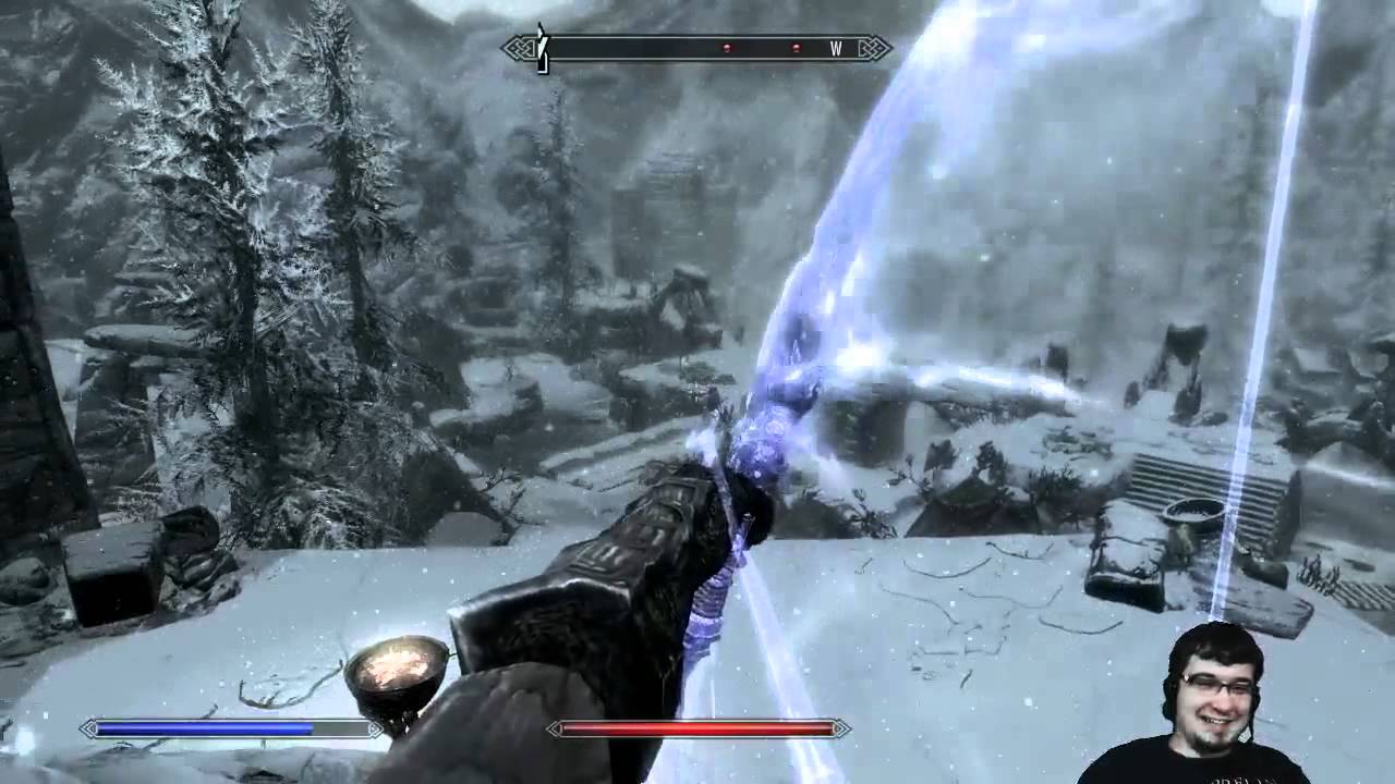 Glitch in the Skyrim matrix - YouTube