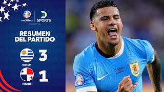 Thumbnail for ¡#URUGUAY ACELERÓ EN EL FINAL y VENCIÓ a #PANAMÁ! | Uruguay 3 – 1 Panamá | Resumen