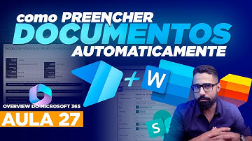 Power Automate: Como Preencher Formulários e Listas no Word Automaticamente | #Microsoft365