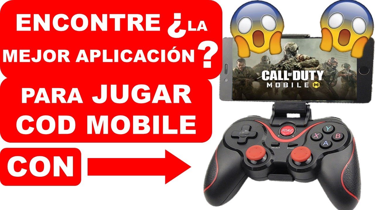 APLICACIONES PARA JUGAR CON MANDO EN EL MOVIL 