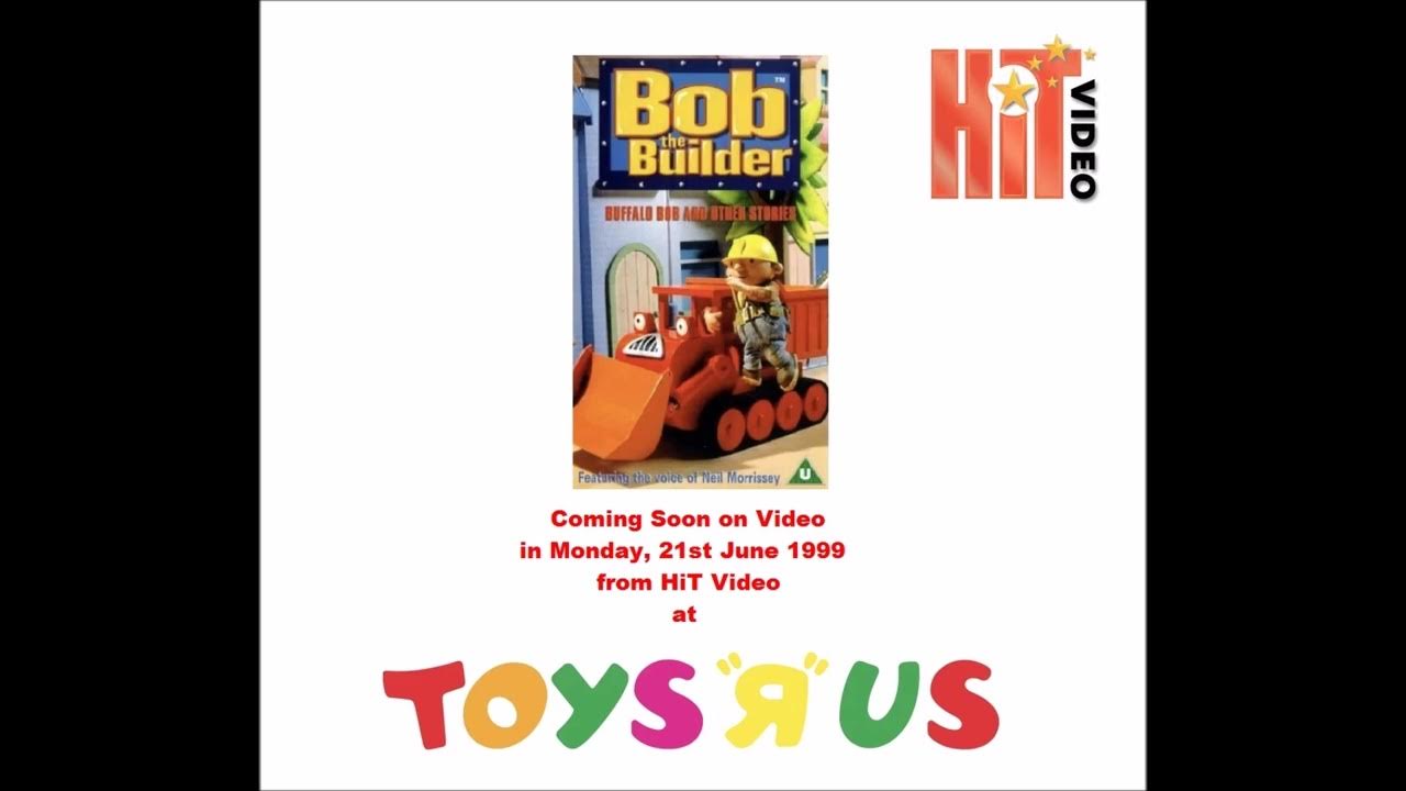 Toys R Us Bob the Builder Buffalo Bob and Other Stories UK 1999 Advert