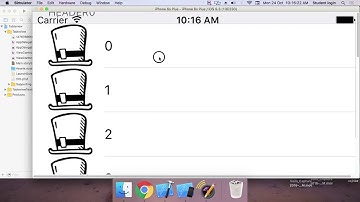 iOS Tutorial - Table View (UITableView)