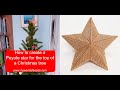 How To Make A Peyote Stitch Star to Top Your Christmas Tree