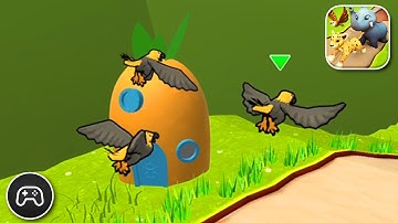 Animal Shifting: Transform Run - Gameplay Walkthrough Part 1 - Game Levels 3-5 (iOS, Android)