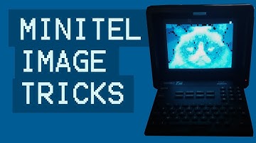 Minitel draw tricks demo - ImgToVdt