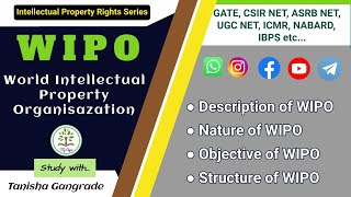 WIPO | World Intellectual Property Organization | Intellectual Property Rights | IPR | by Tanisha