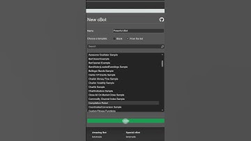 Use algo samples to create cBots in cTrader Windows
