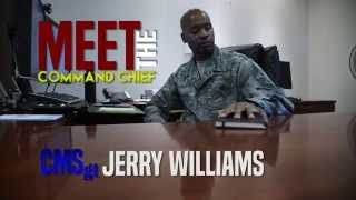 Meet 15th Wing Command Chief Master Sergeant Williams