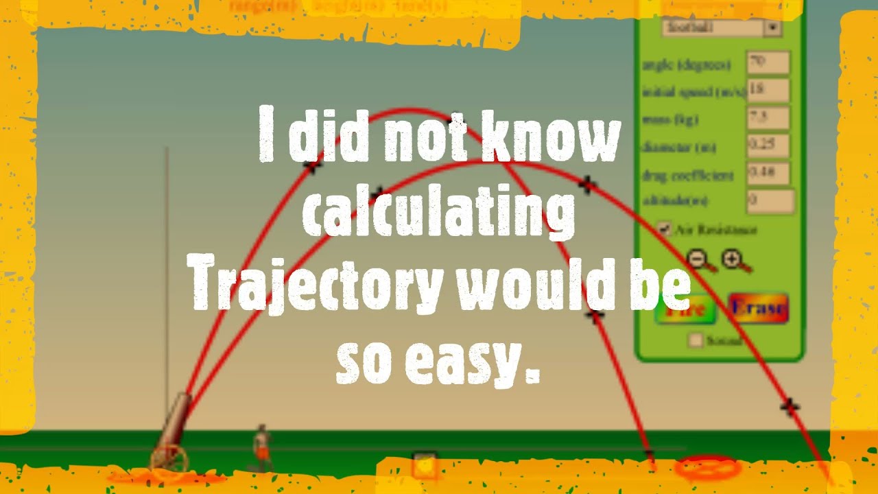 I made a Trajectory Calculator in 12 Lines of Code with Python - YouTube