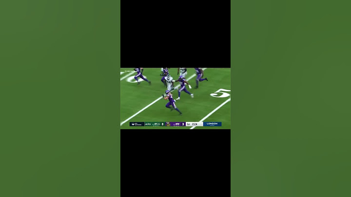 Van Ginkel pick six in London! #minnesotavikings#foryou#touchdown #nfl#script