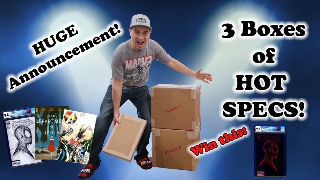 3 Boxes of Spec Book Keys! Plus HUGE announcement! - YouTube