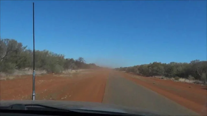 Dusty end to driving the Plenty Highway NT