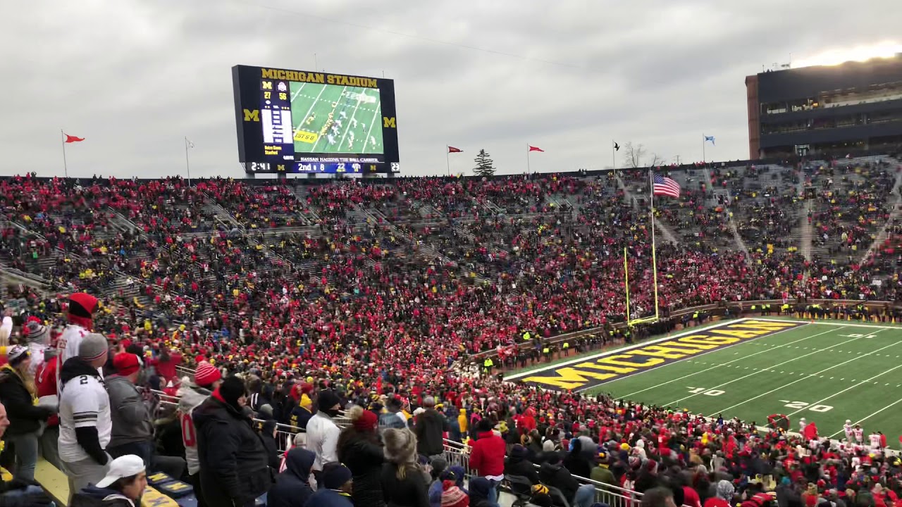 O H I O Around Michigan Stadium Youtube