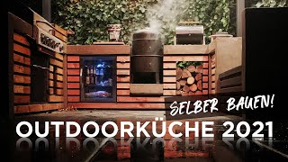 Outdoor Küche Selber Bauen Grill-Ecke  Bbq-Station