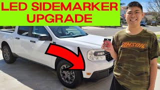 Ford Maverick LED Front Sidemarker Upgrade So BRIGHT!
