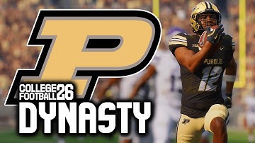 Can We SURVIVE Or Are We COOKED!! | College Football 26 Purdue Dynasty