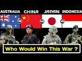 Australia vs Indonesia vs Japan vs China Military Power Comparison 2022 | Japan vs China Military