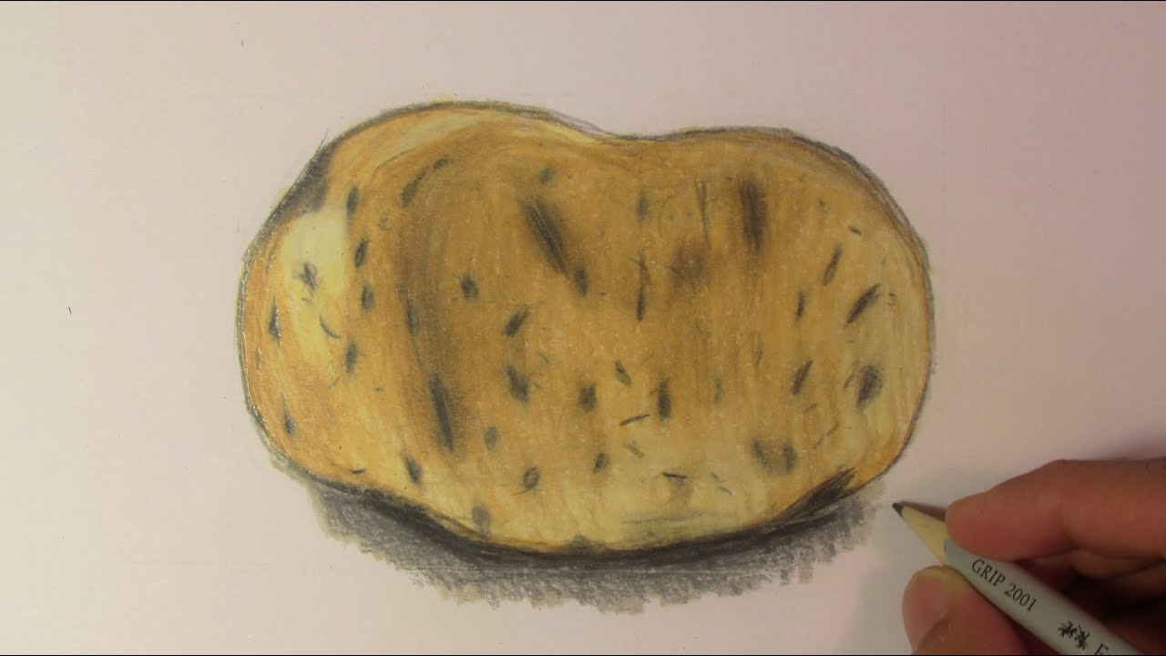 How to Draw a Potato Step by Step Tutorial  EasyDrawingTips