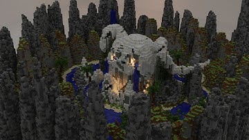 Skull Island| Minecraft Build| Timelapse