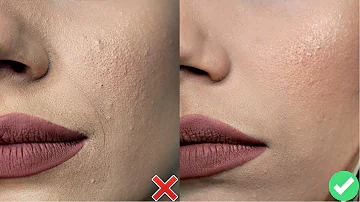 Qual a melhor base para poros abertos?
