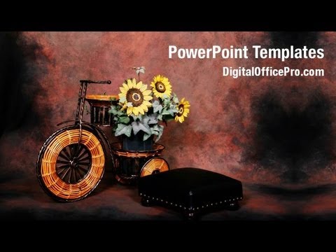sunflower fantasy powerpoint template backgrounds digitalofficepro