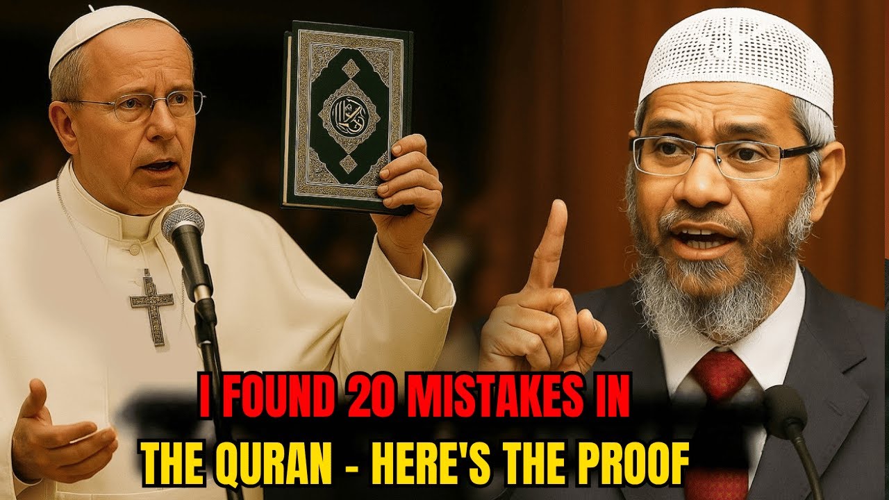 This Pastor Claims to Find Mistakes in the Quran… But Dr. Zakir Naik Corrects Him!