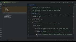 How to make an adventure game code in Python! part 2