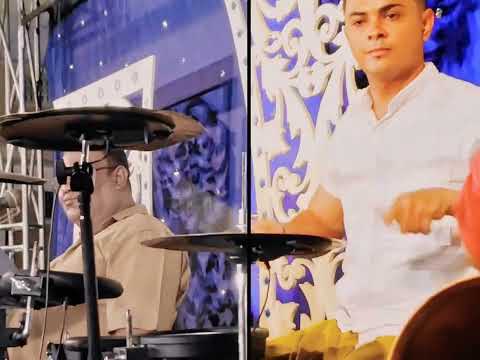 مشكلة في الناس طرب حضرمي سهرة الفنان عارف فرج سالم Drumer محضاريات طرب موسيقى