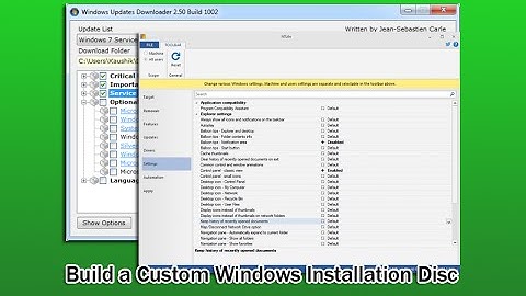 Build a Custom Windows Installation Disc