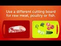 Using Separate Cutting Boards