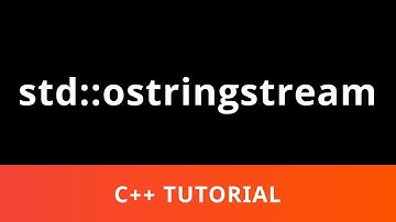 ostringstream C++ tutorial: Output streams operations for strings