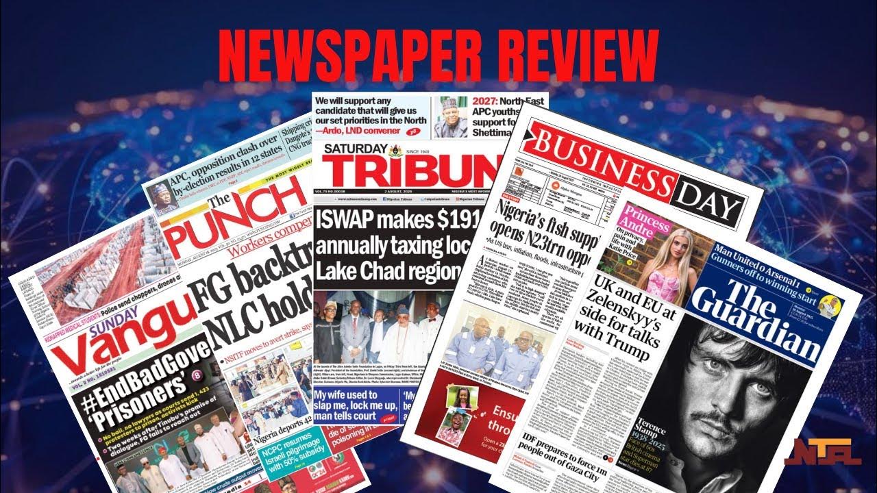 Newspaper Review | 08 September 2025