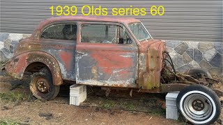 1939 olds series 60 EP 2. Removing doors from body