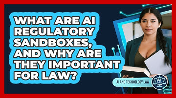 What Are AI Regulatory Sandboxes, And Why Are They Important For Law? - AI and Technology Law