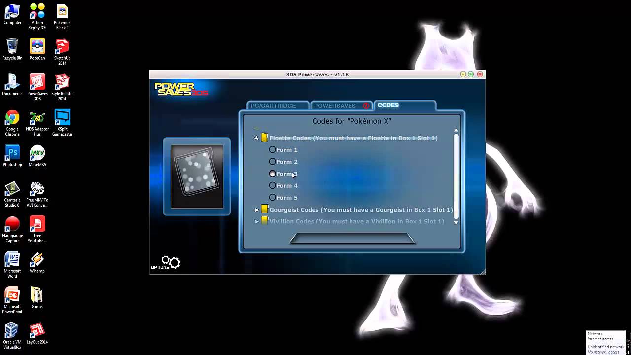 Pokemon X and Y PowerSaves - Update Ver 1.18 - YouTube