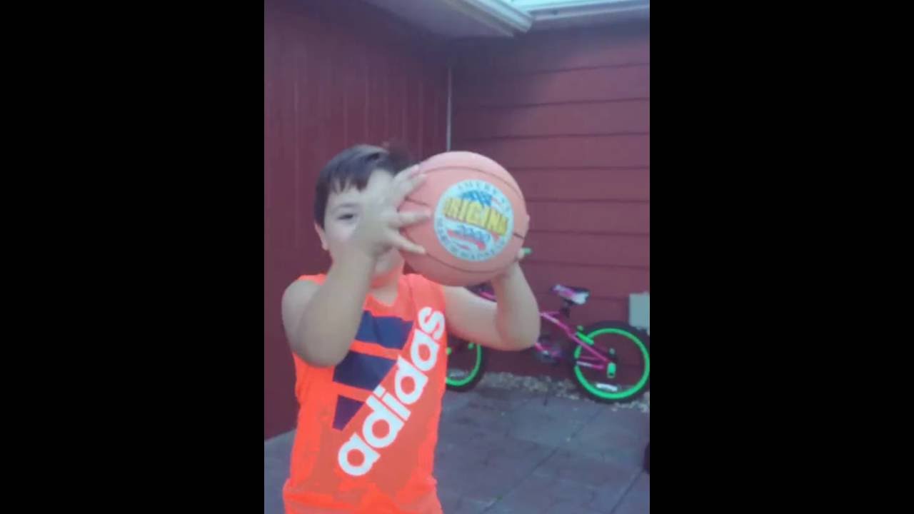 Dude perfect kids basketball trick shots part 1 YouTube